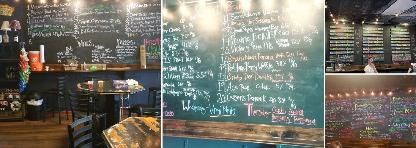 Downtown Drafts Menu