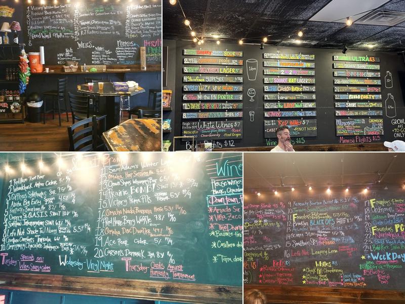 Downtown Drafts Menu