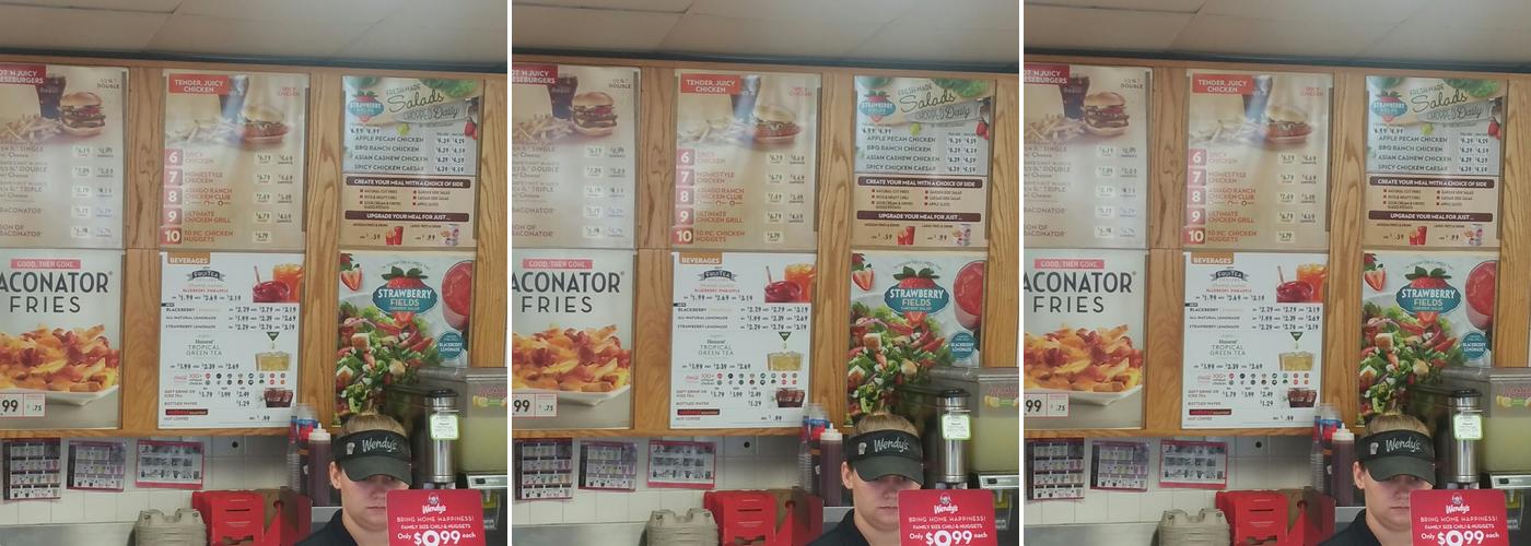 Wendy's Menu