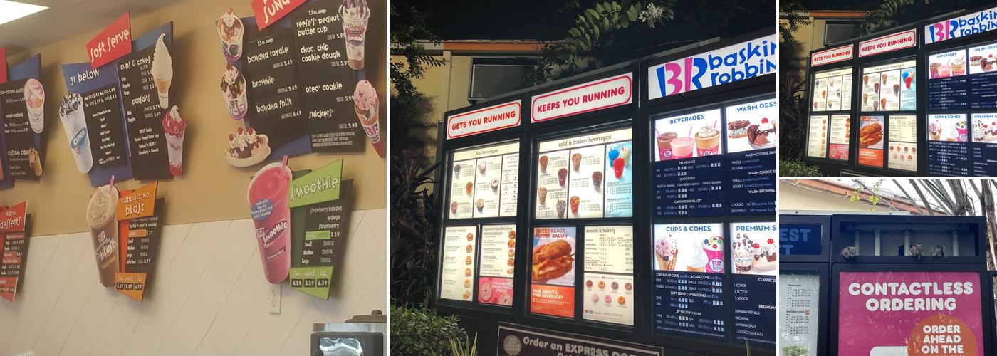 Dunkin' Menu