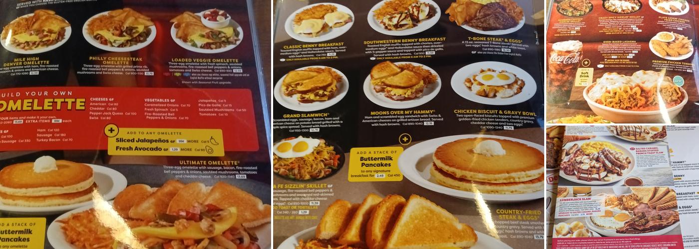 Denny's Menu