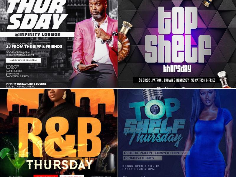 Infinity Restaurant & Lounge LLC Menu