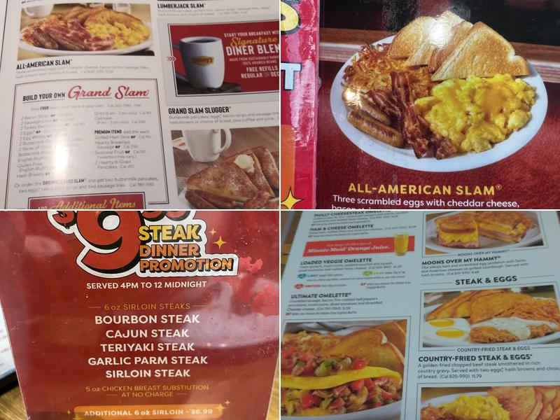 Denny's Menu