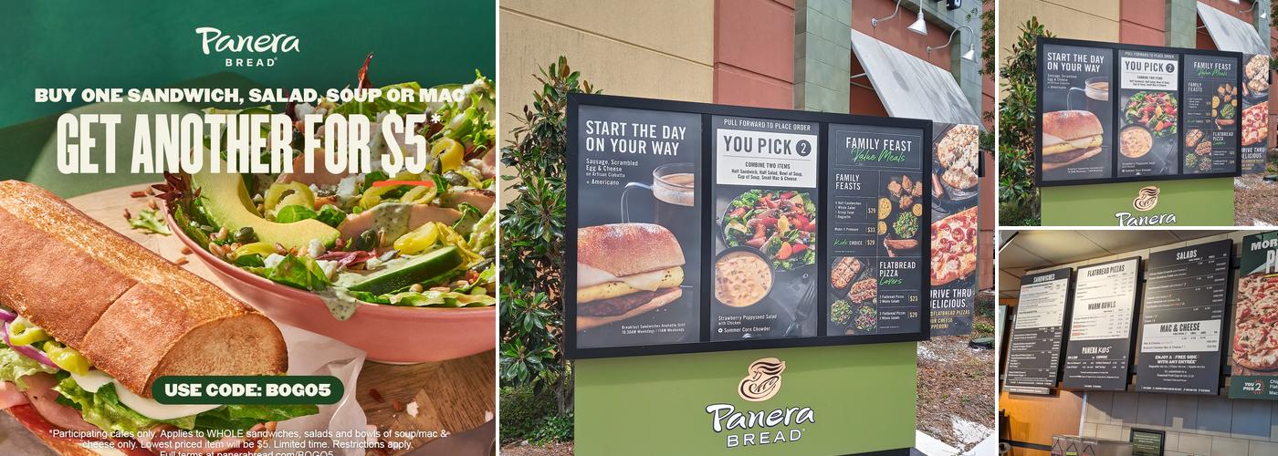 Panera Bread Menu