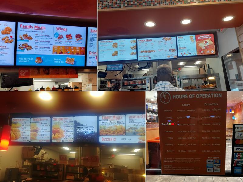 Popeyes Louisiana Kitchen Menu