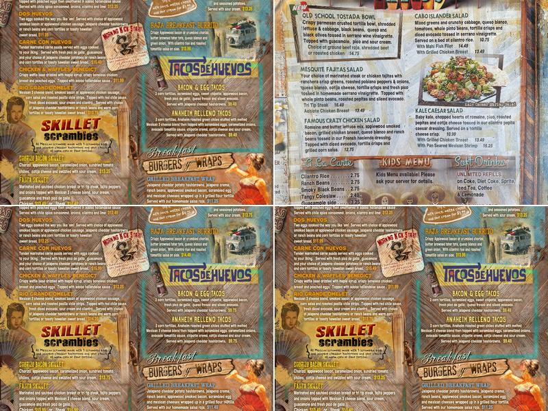 Baja Sharkeez - Manhattan Beach Menu