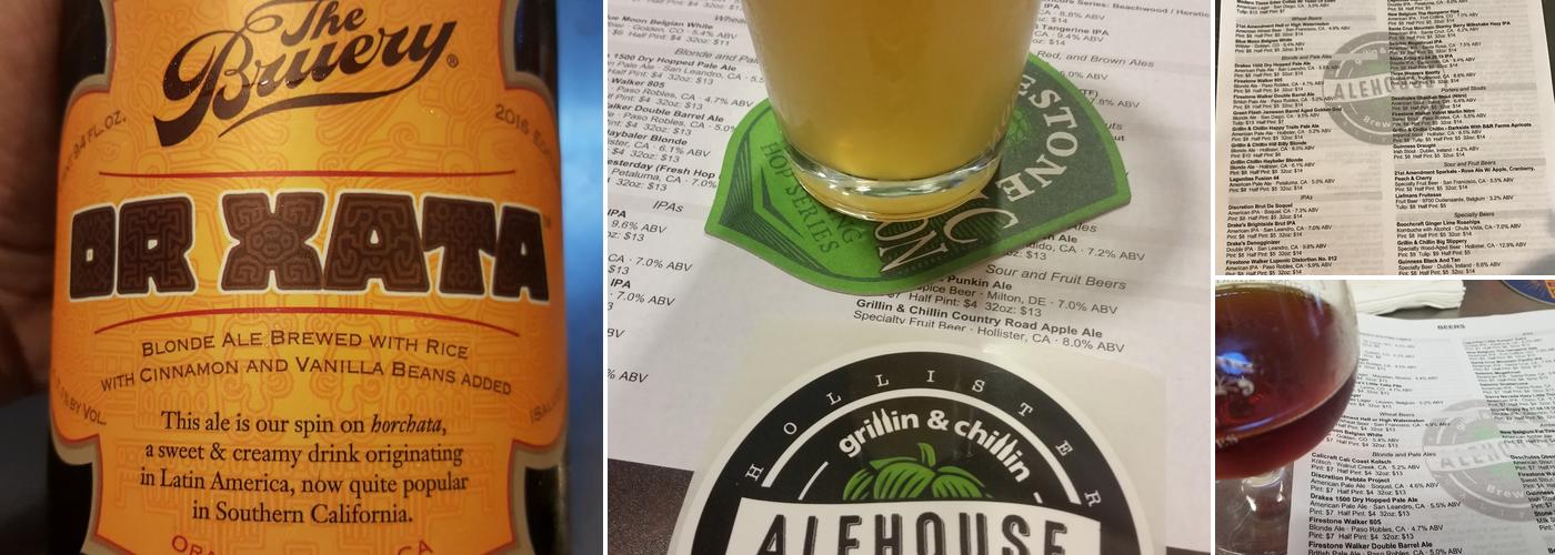 Grillin & Chillin Alehouse Menu