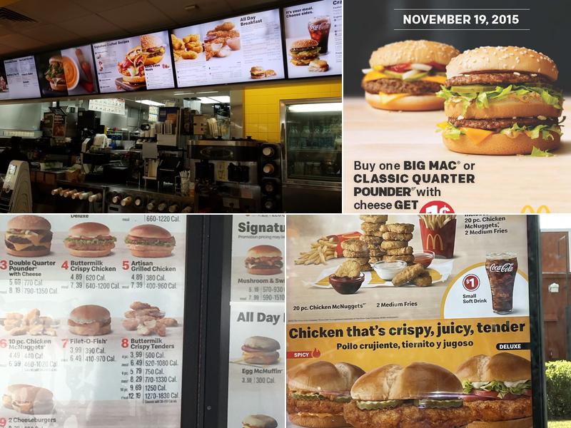 McDonald's Menu