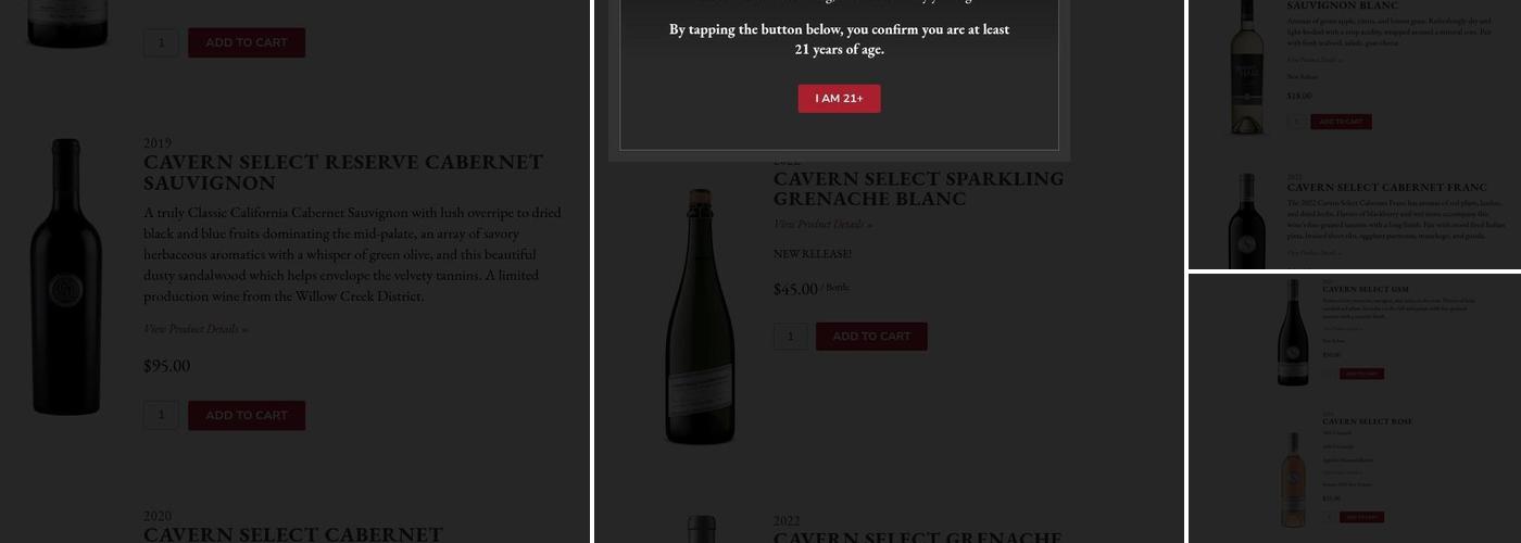 Robert Hall Winery Menu