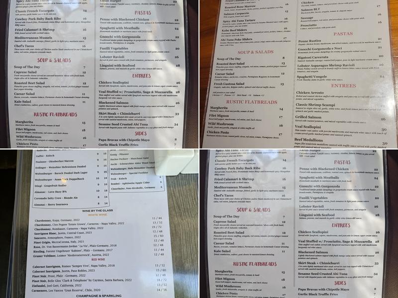 Bistro Mitte Menu