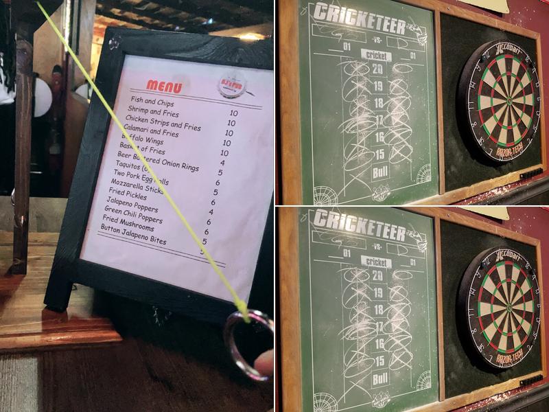 DJ's Pub Menu