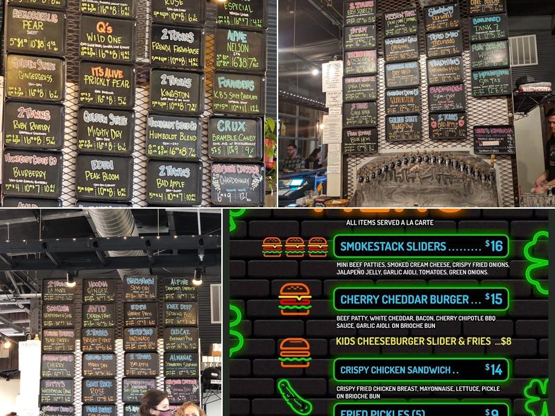 The Local Cider Bar Menu