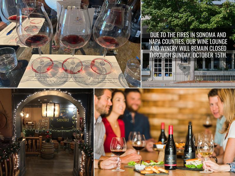 Siduri Wine Bar and Tasting Lounge 235 Healdsburg Ave, Healdsburg