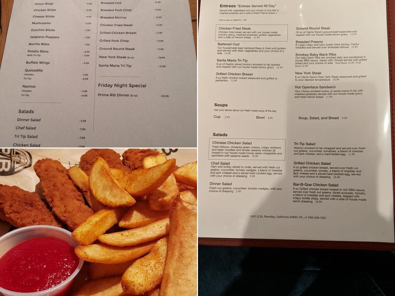 The Pub Menu
