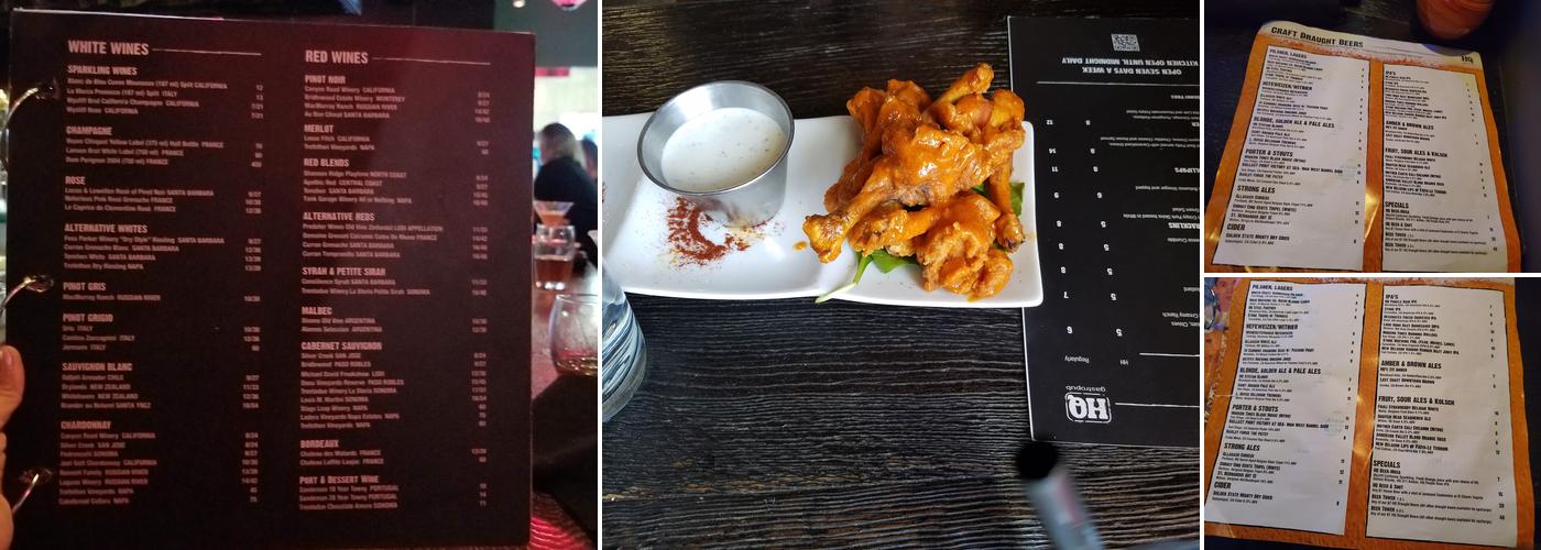 HQ Gastropub - Woodland Hills Menu