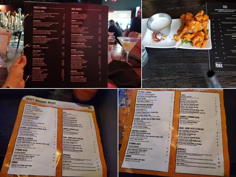 HQ Gastropub - Woodland Hills Menu