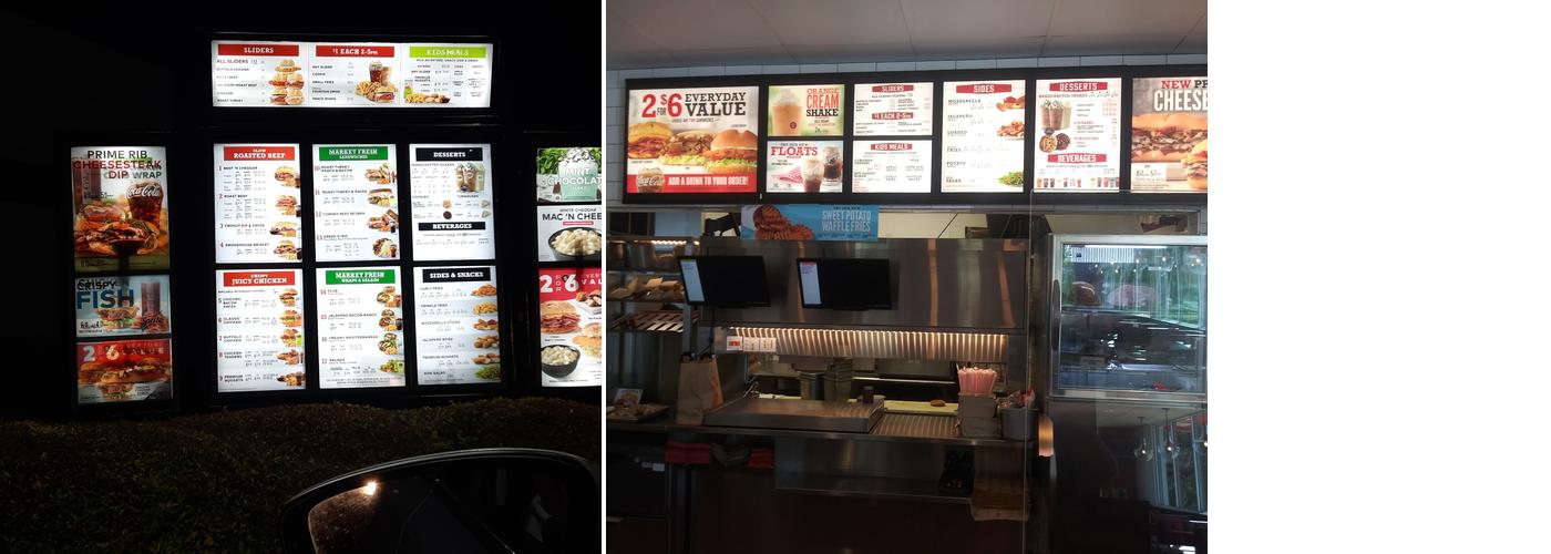 Arby's Menu