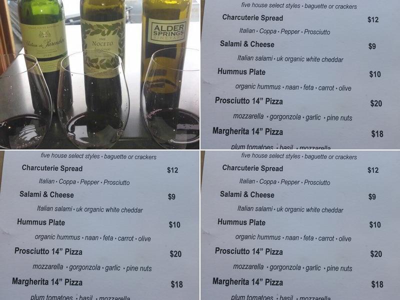 Libation Menu