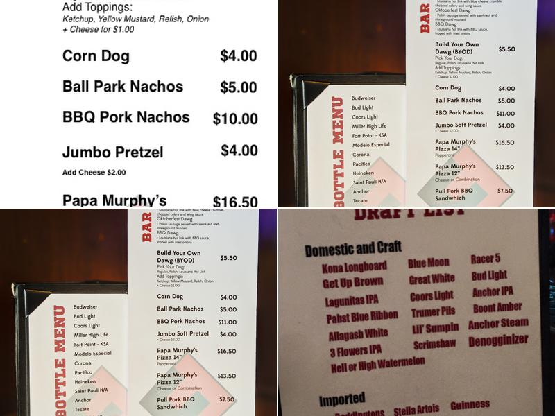 Final Final Menu