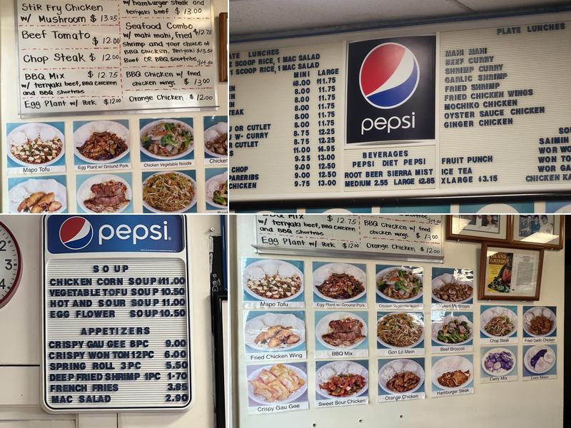 Mark's Drive Inn Menu