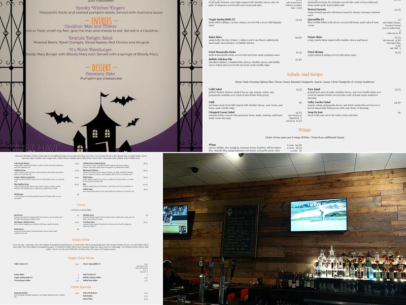 Stormy's Menu