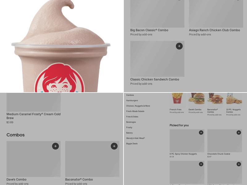 Wendy's Menu