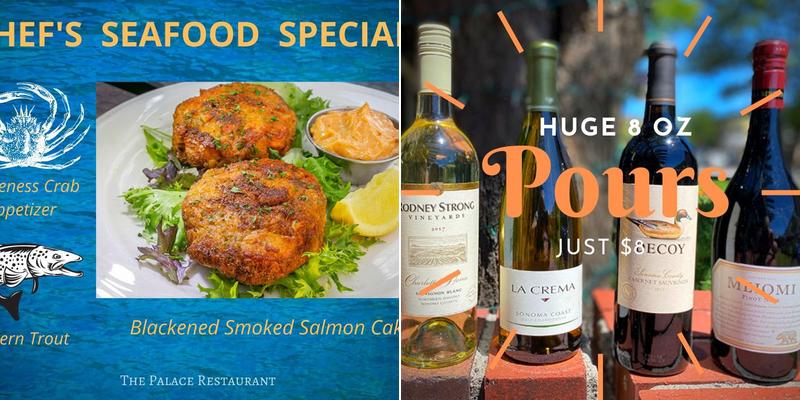 Quiet Lady Tavern At Palace Menu