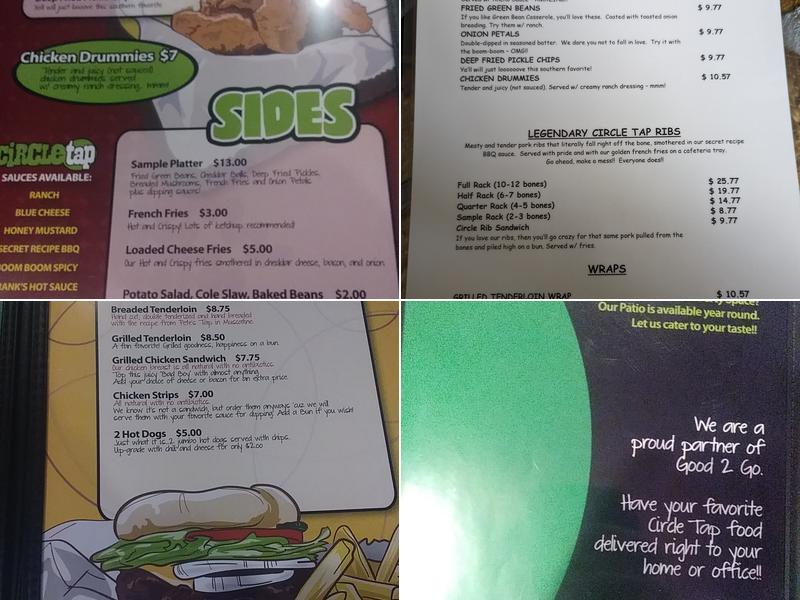 Circle Tap Menu