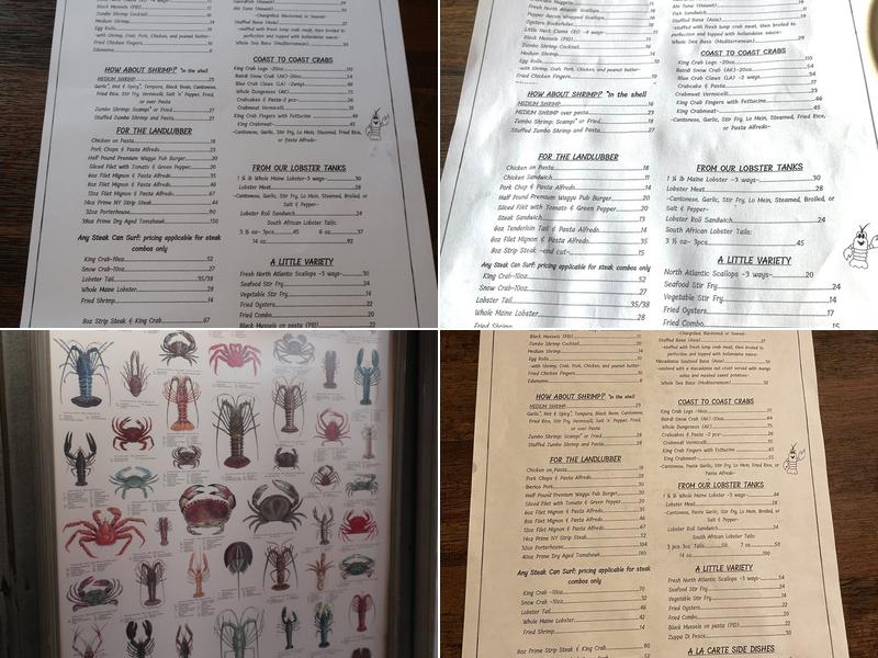 Bob Chinn's Premium Beverages Menu