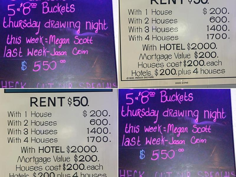 Boardwalk Menu