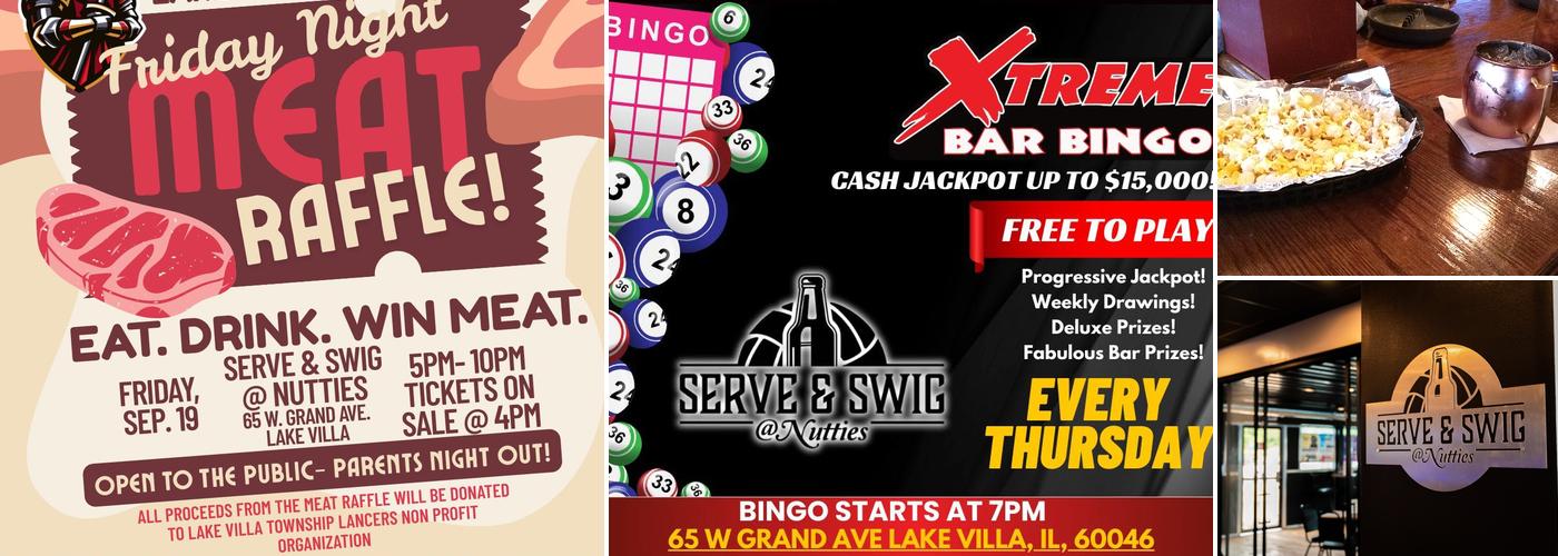 Serve & Swig @ Nutties