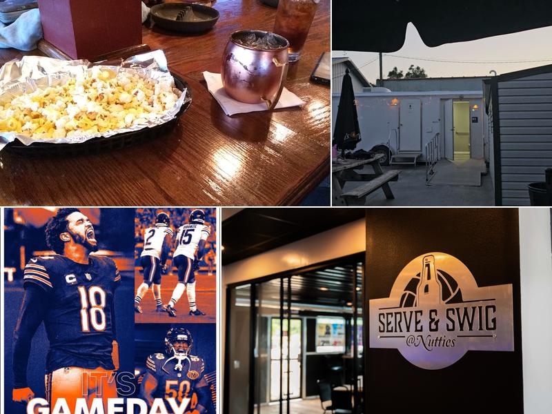 Serve & Swig @ Nutties 65 W Grand Ave, Lake Villa