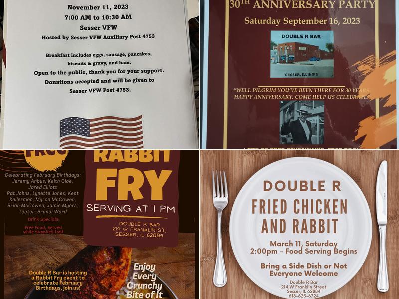Double-R-Bar Menu