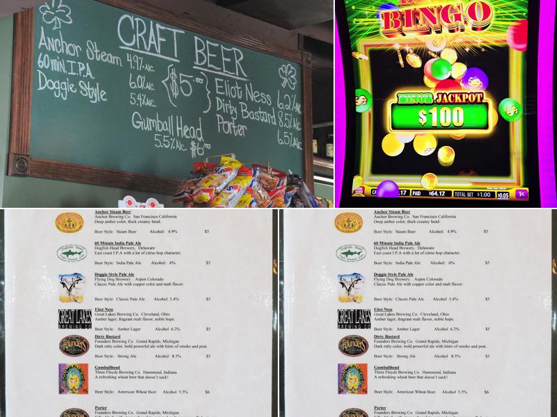 The Brazen Head Menu