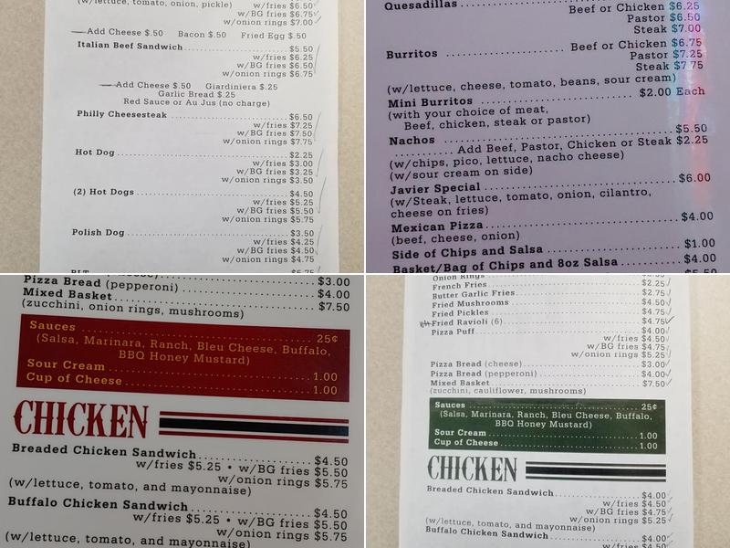 O'Connell's PubTime Menu