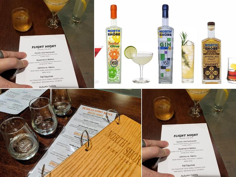 North Shore Distillery, LLC Menu
