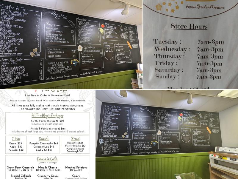 Baguette Magic Folly Rd Menu