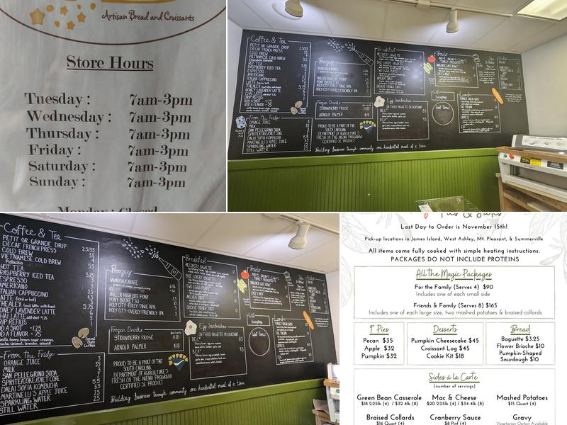 Baguette Magic Folly Rd Menu