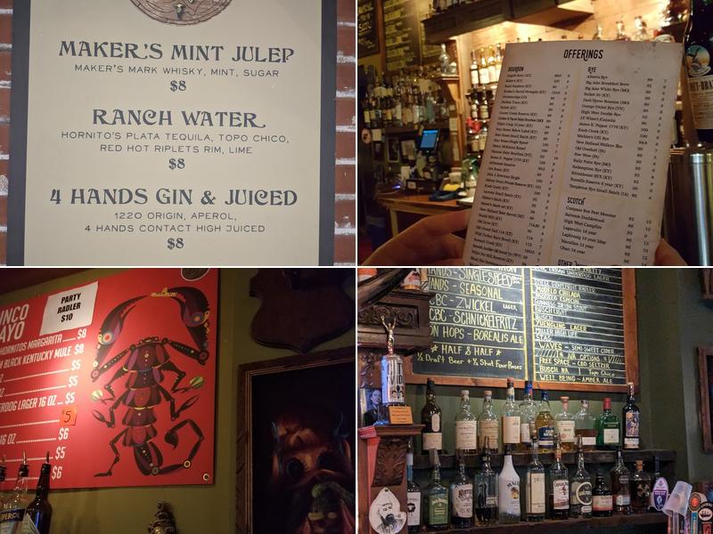 The Whiskey Ring Menu