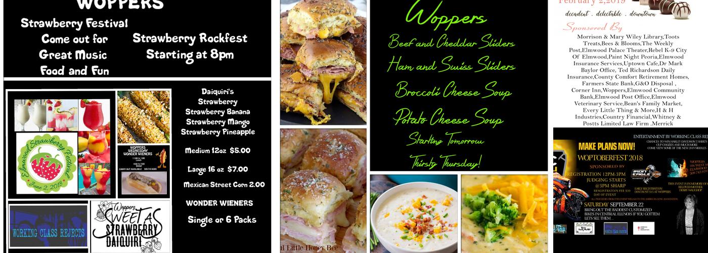 Woppers Menu