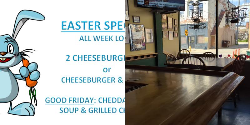 Alley-Bi Saloon Menu