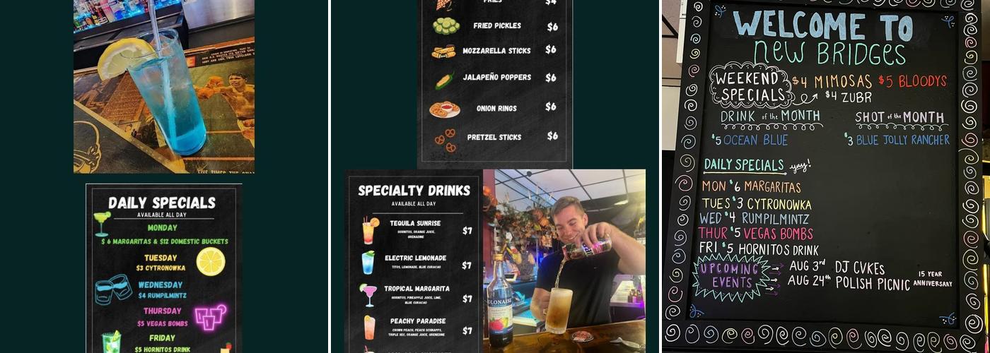 New Bridges Menu