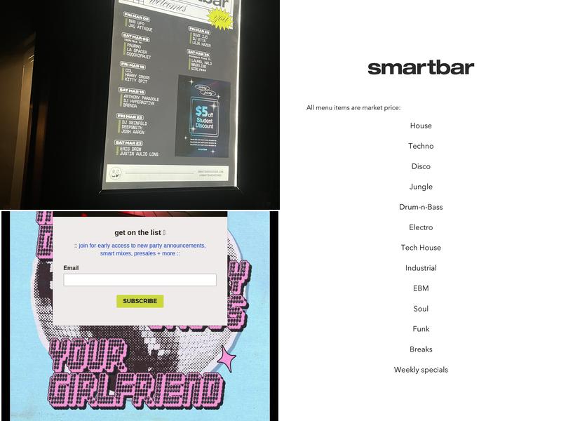Smartbar Menu