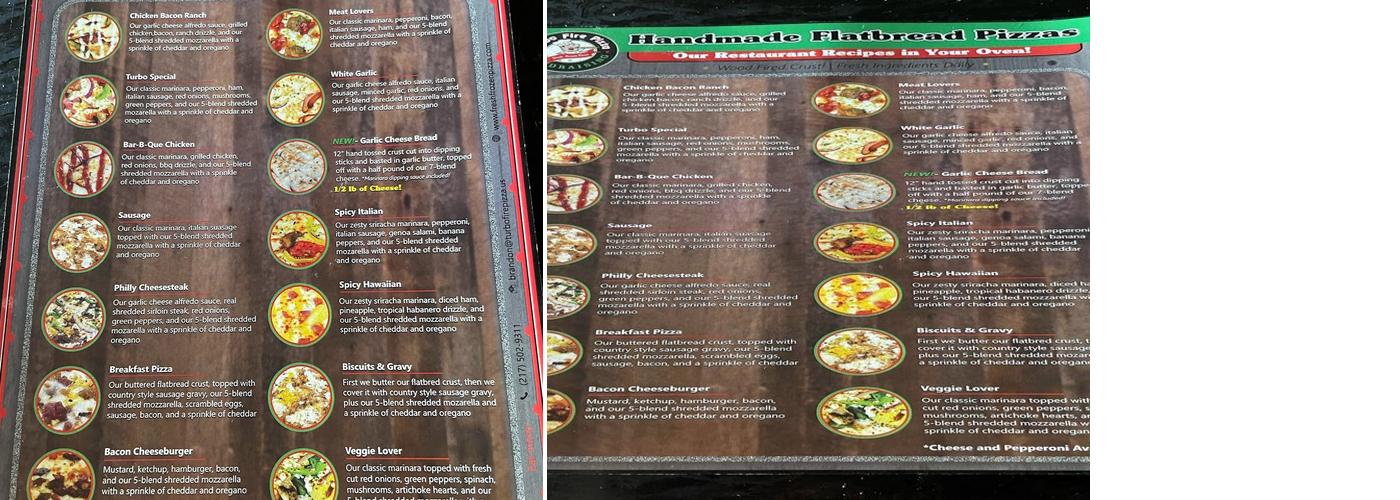 Chalamo Menu