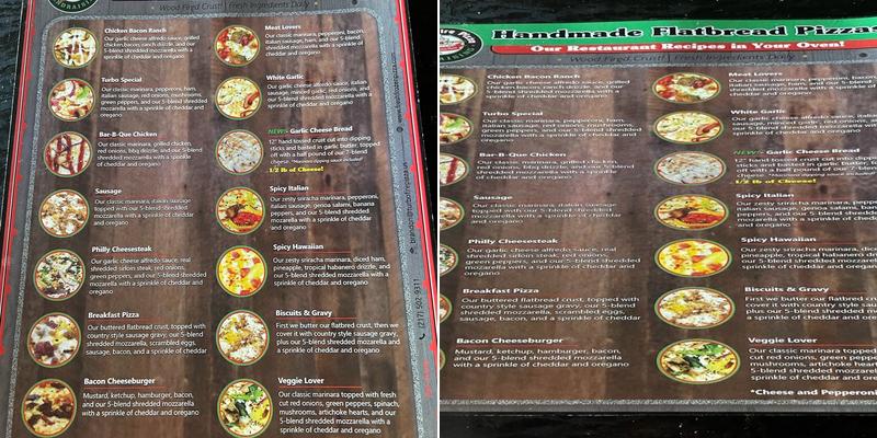 Chalamo Menu