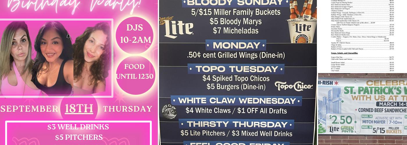 Marlins Menu