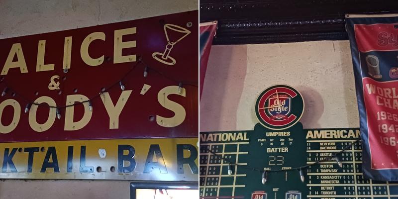 Alice and Woodys Cocktail Bar