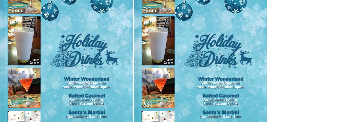 The Green Hat Lounge Menu