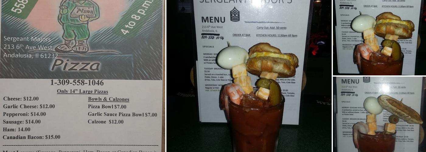 Sergeant Majors Menu