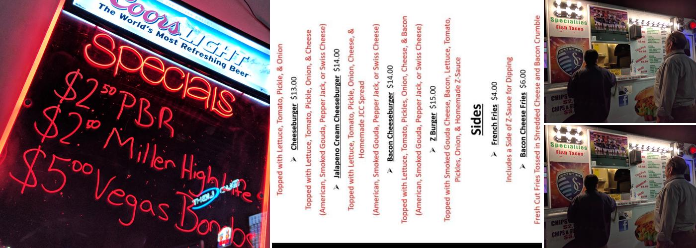 Arthur's Karaoke Lounge Menu